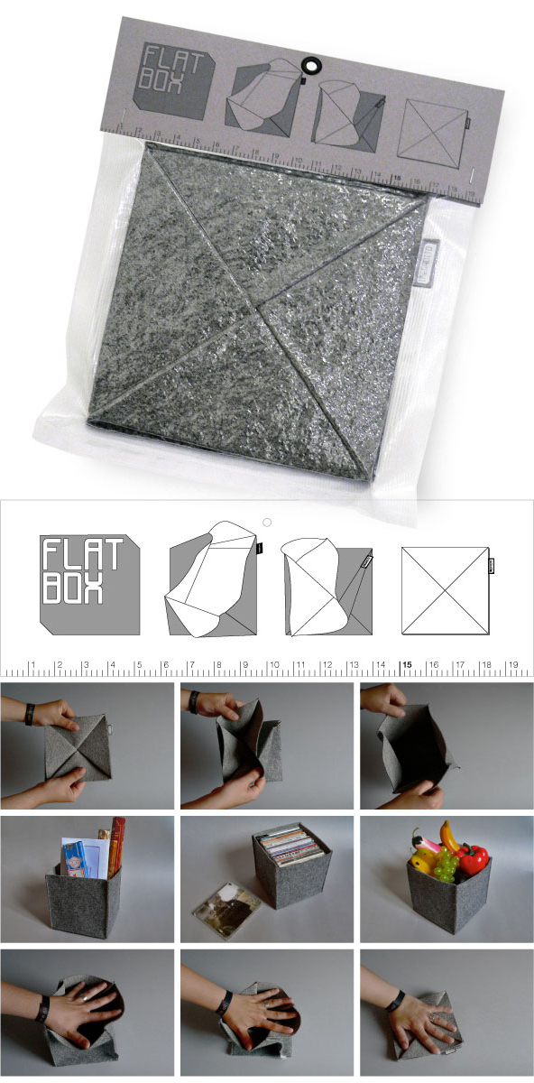 FLAT BOX, FELT